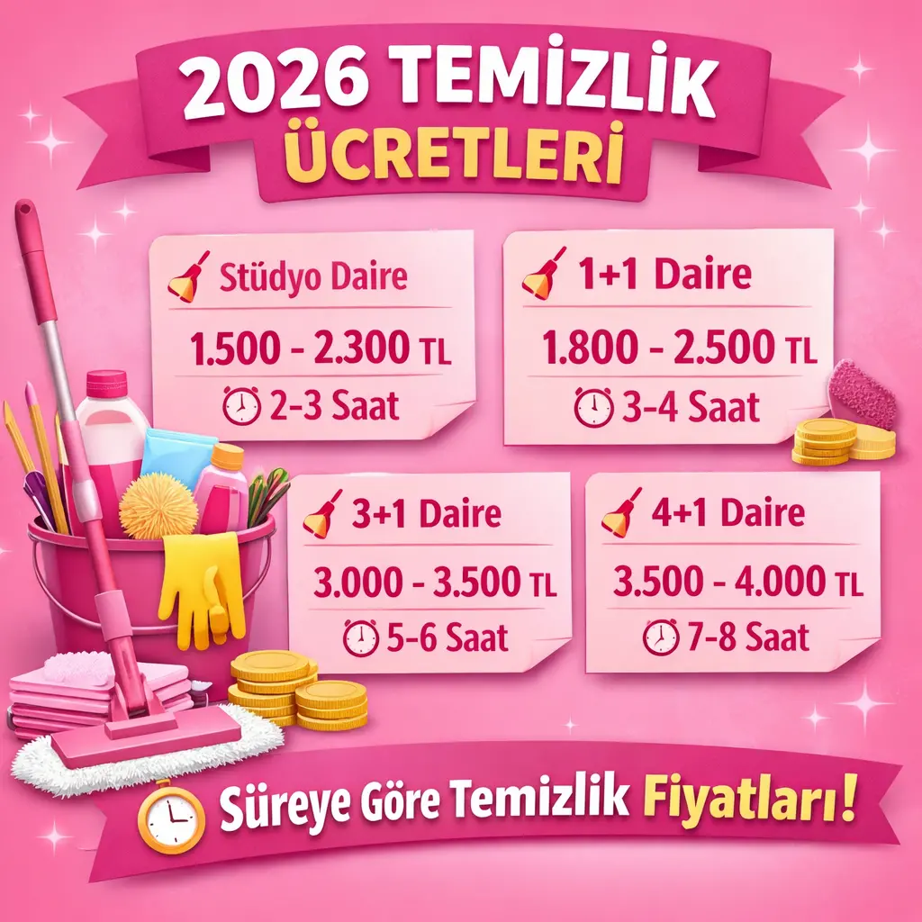 Antalya Temizlik Şirketi Fiyatları 2026